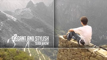 Elegant Parallax Lines After Effects Template