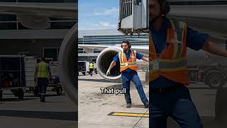The brutal physics of a jet engine intake ✈️🌪️ #aviation #physics