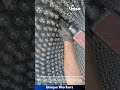Rapid Nut Tightening with Impact Wrench on a Metal Grid