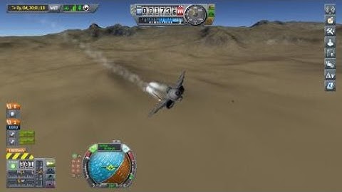 KSP - F-14 tomcat - variable sweep wing. ps4