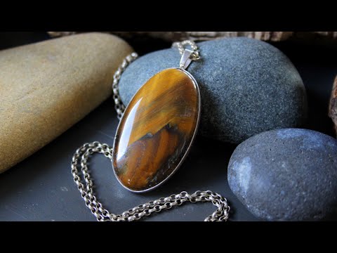 Sterling Silver Bezel Pendant Tutorial