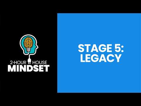 2-HOUR HOUSE MINDSET™ - STAGE 5: LEGACY - Lesson 1 - Values Preservation