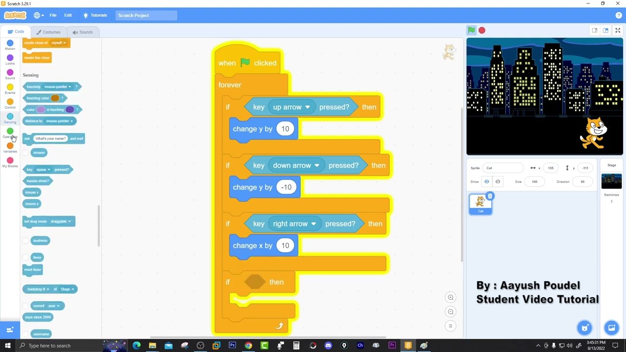 Scratch Programming Tutorial Part 2 : Create Racing Game & Maze Game -  YouTube