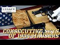 Consecutive Sets of 1934 Mausers