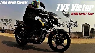 Lockdown Review of TVS Victor, Two years with tvs Victor upto 13000+ km.