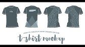 Mock Up T Shirt Designs With Apparel Mockup Templates Variety Collection Youtube