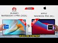 HUAWEI MATEBOOK X PRO (2021) VS MACBOOK PRO (M1) | WATCH THIS BEFORE BUYING!