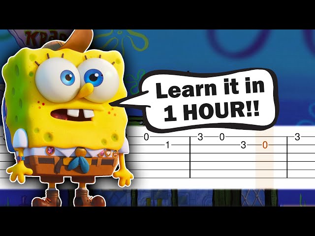 Guitar Tabs SpongeBob Sad Song 