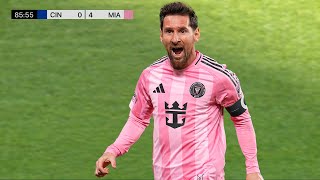 Messi Vs Cincinnati Crazy Goal & 3 Ists 23112025