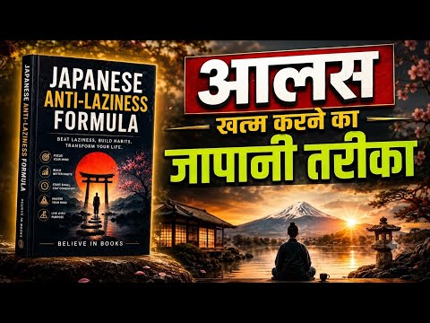बस 7 दिन अपनाओ! आलस हमेशा के लिए खत्म | Book Summary Hindi