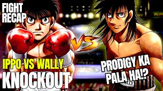 BOXING GENIUS PRODIGY LABAN KAY IPPO! | KNOCKOUT -  IPPO MAKUNOUCHI VS WALLY