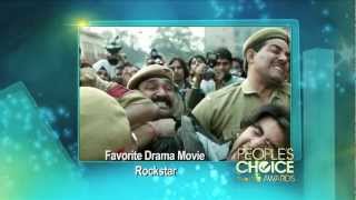 Rockstar wins Favorite Drama Movie at People&#39;s Choice Awards 2012 [HD]