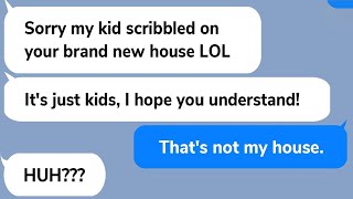 【Apple】My mom friend used her kid to draw on the wall of our dream house on purpose, watch the resu…