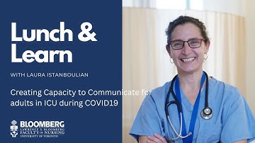 Lunch and Learn - Creating Capacity to Communicate with Laura Istanboulian