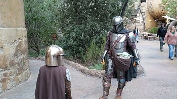 Mando meets Mando and Grogu