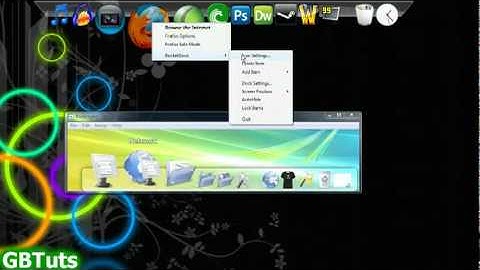 RocketDock Tutorial (Download, Add Icons, Add Skins).flv