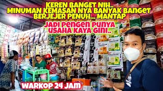 USAHA WARUNG KOPI 24 JAM PINGGIR JALAN SEPERTI INI KEREN BANGET