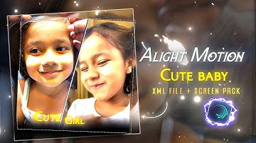 Cutie - edit❣️ || Ae Inspired Alight Motion Presets & xml