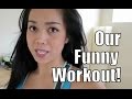 Our Funny Workout - March 31, 2015 ItsJudysLife Vlogs