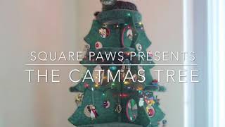 The Square Paws "3D" Catmas Tree Details