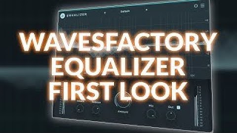 Wavesfactory Equalizer Audio Examples