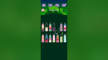 water sort puzzle -sort color puzzle game level 1644