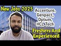 Freshers Jobs In 2025 | Accenture Hiring 2025 | Optum | Genpact | HCL Tech | Neeraj Bhatia Vlogs