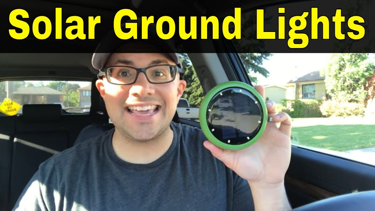 Lightvoice Solar Powered Ground Lights ReviewGreat For A Garden Or