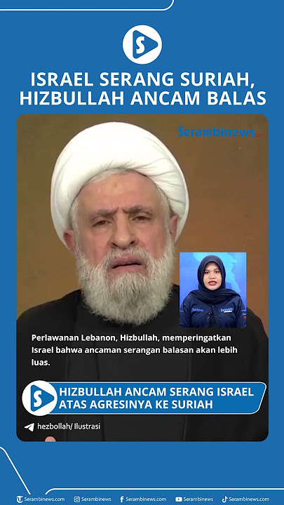 Murka Israel Serang Suriah! Hizbullah Ancam Bakal Luncurkan Serangan Balasan yang Lebih Luas
