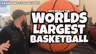 Not Really The Worlds LARGEST Basketball In The WORLD! DUDE PERFECT UPDATE.Abandoned Storage Units