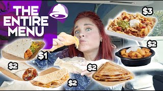 Trying ALL of Taco Bell's Cravings Value Menu AND Their BRAND NEW Cheesy Chicken Crispanada screenshot 2