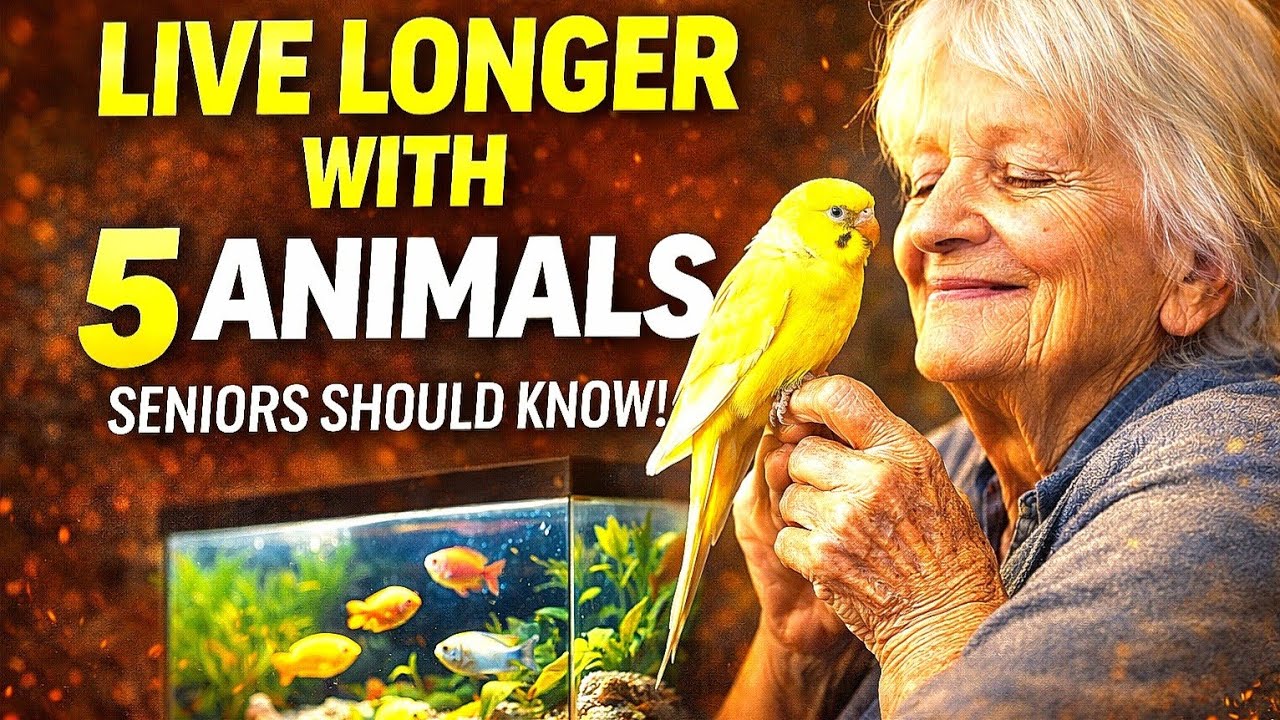 After 70, These 5 Animals Can Quietly Add Years to Your Life!!