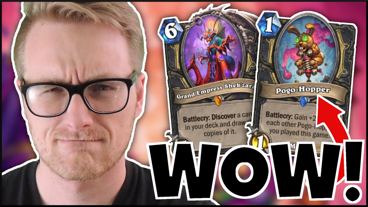 A VIABLE 🐰 POGOHOPPER 🐰 Deck? Tempo Pogo Rogue is ACTUALLY GOOD! | Darkmoon Faire | Wild Hearthstone