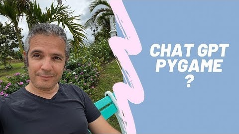 Chat GPT - code un jeu pygame en 5 MINUTES!!!