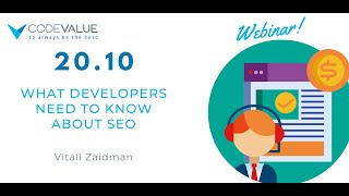 What developers need to know about SEO
