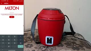 Milton Smart Electric App Enabled Tiffin Box - Configuration screenshot 1