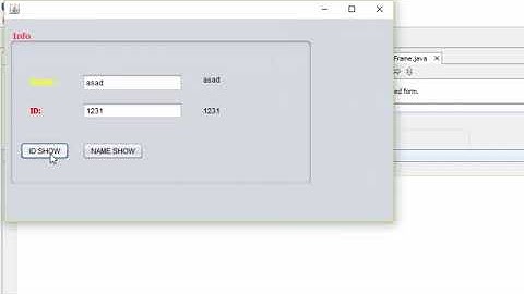 Java swing bangla video tutorial by Abdullah lable,TextField,ComboBox,Button