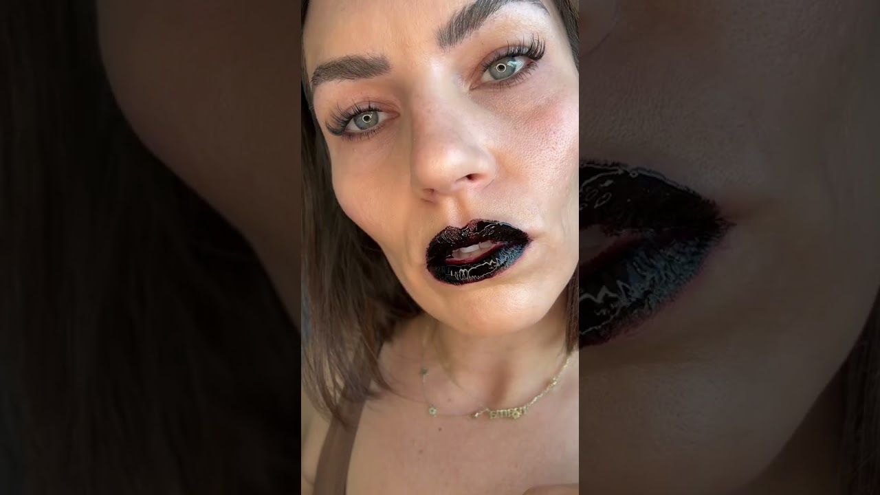 Ever painted your lips black… just to peel it off and reveal a bold, waterproof tint that lasts ALL