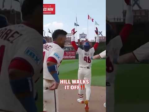Hill walks it off in the 12th!