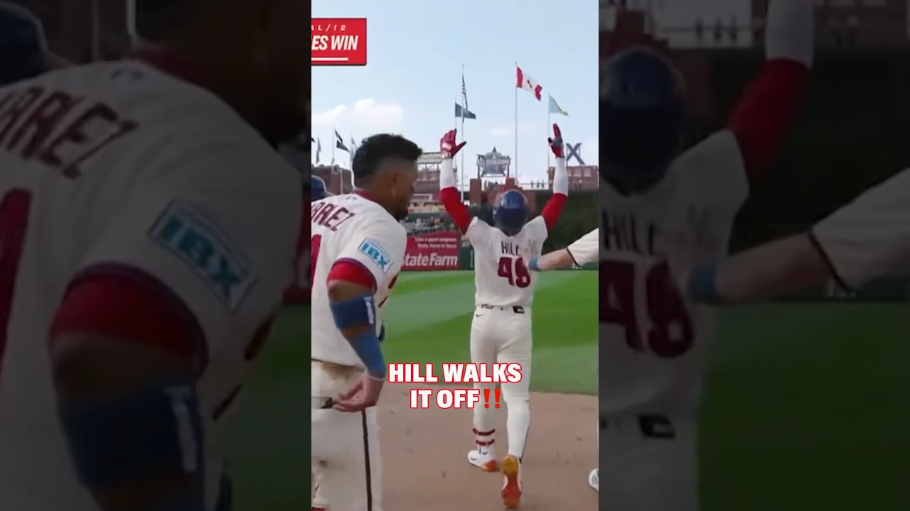 Hill walks it off in the 12th!