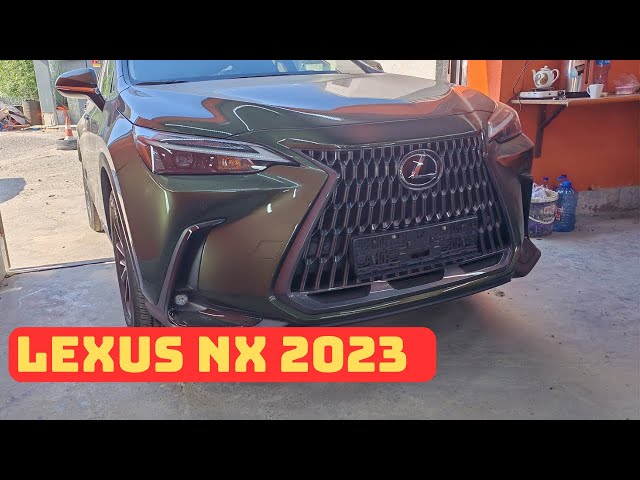 Lexus NX 2023 front Bumper removal. DIY - YouTube