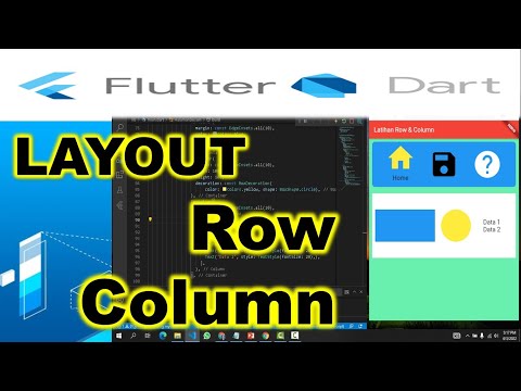 Video: Bagaimanakah cara membuat susun atur dalam flutter?