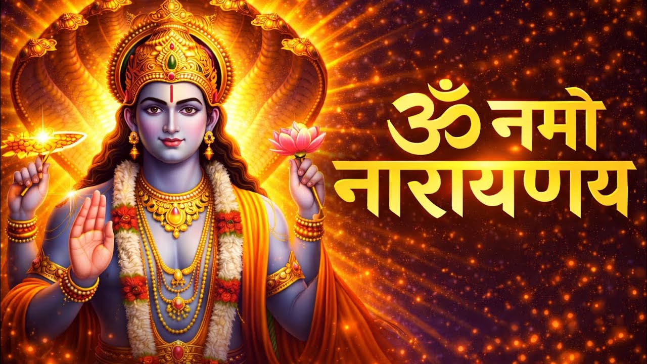 Listen Daily for Peace ✨ Om Namo Narayanaya Mantra | Vishnu Healing Chant