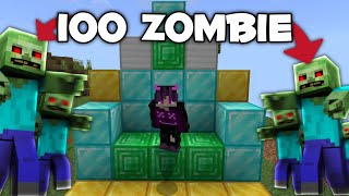 Using 100 Zombies To Kill A Stacked Player...