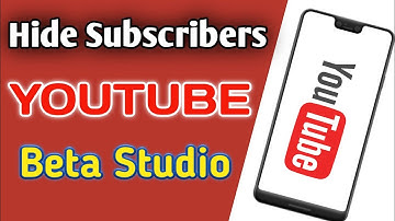 How to hide Subscribers on Youtube Studio Beta in Mobile and PC/Laptop 2020 || android or iphone