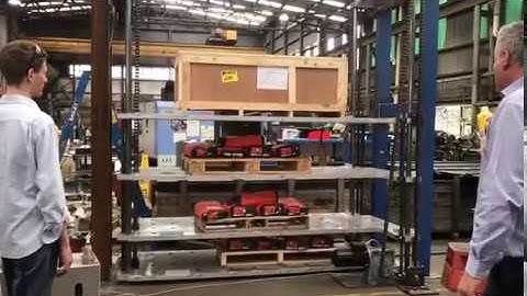 Coffin Stacker Load Test