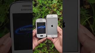 Old Samsung Vs iPhone Speed Test