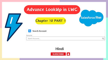 Use lookup in LWC || Chapter 10 Part 1|| [Hindi] || #salesforcelwc #lightningrecordpicker