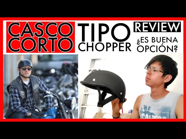 IN JET CHOPPER RETRO 3/4 ABIERTO GAMA ECONOMICA - Motociclista  Accesorios para Moto