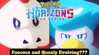 Fuecoco and Quaxly Evolving Soon????? Pokémon Horizons Discussion Video